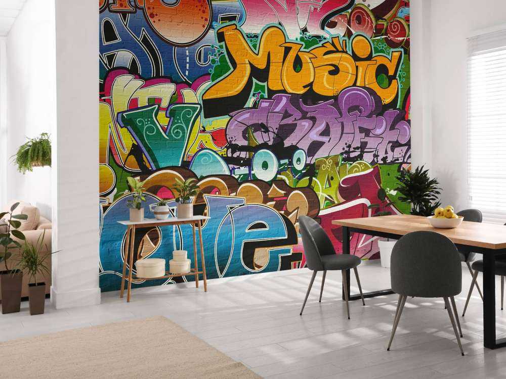Wand-Graffiti