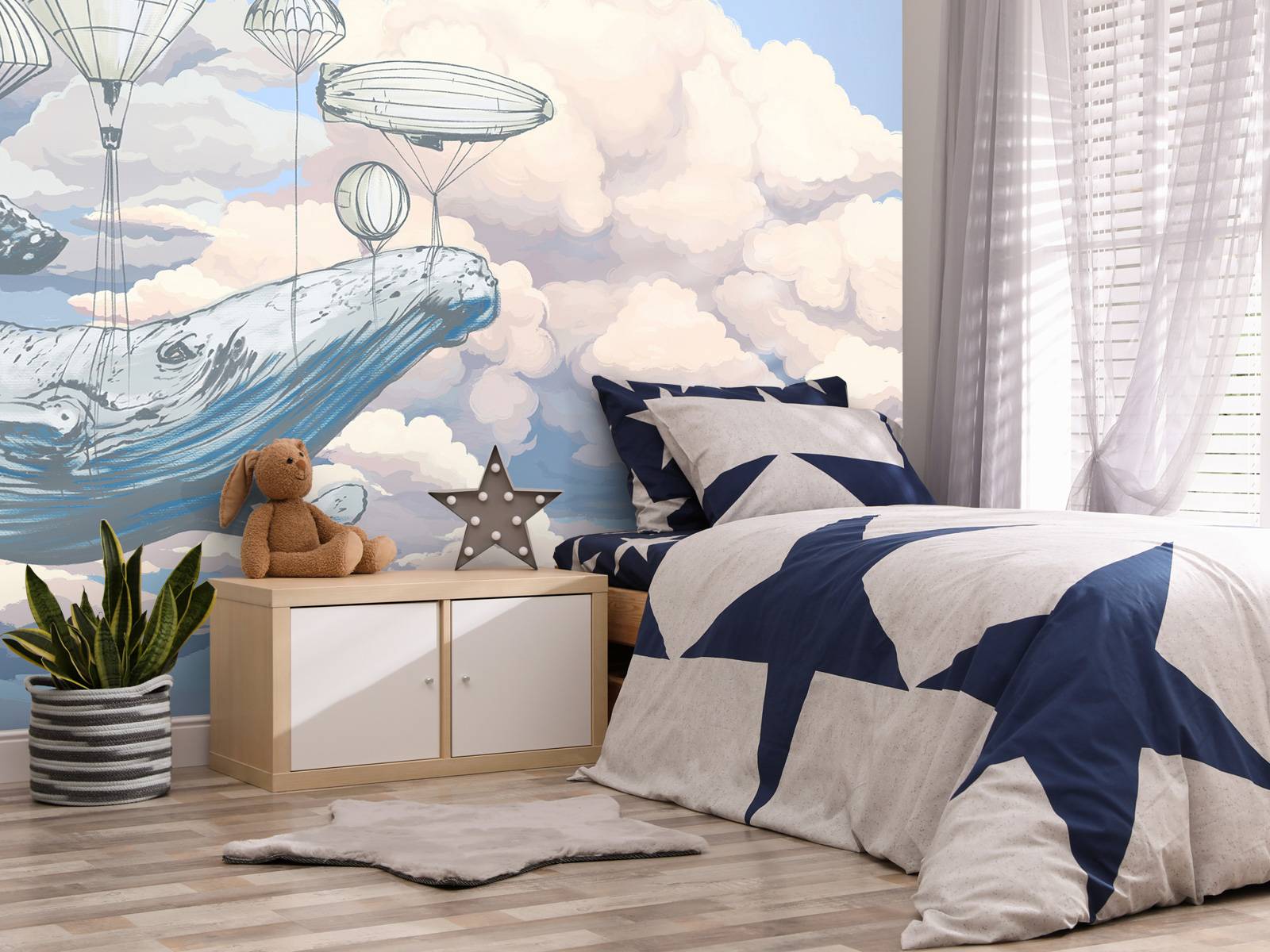 Whale und seine Heißluftballons