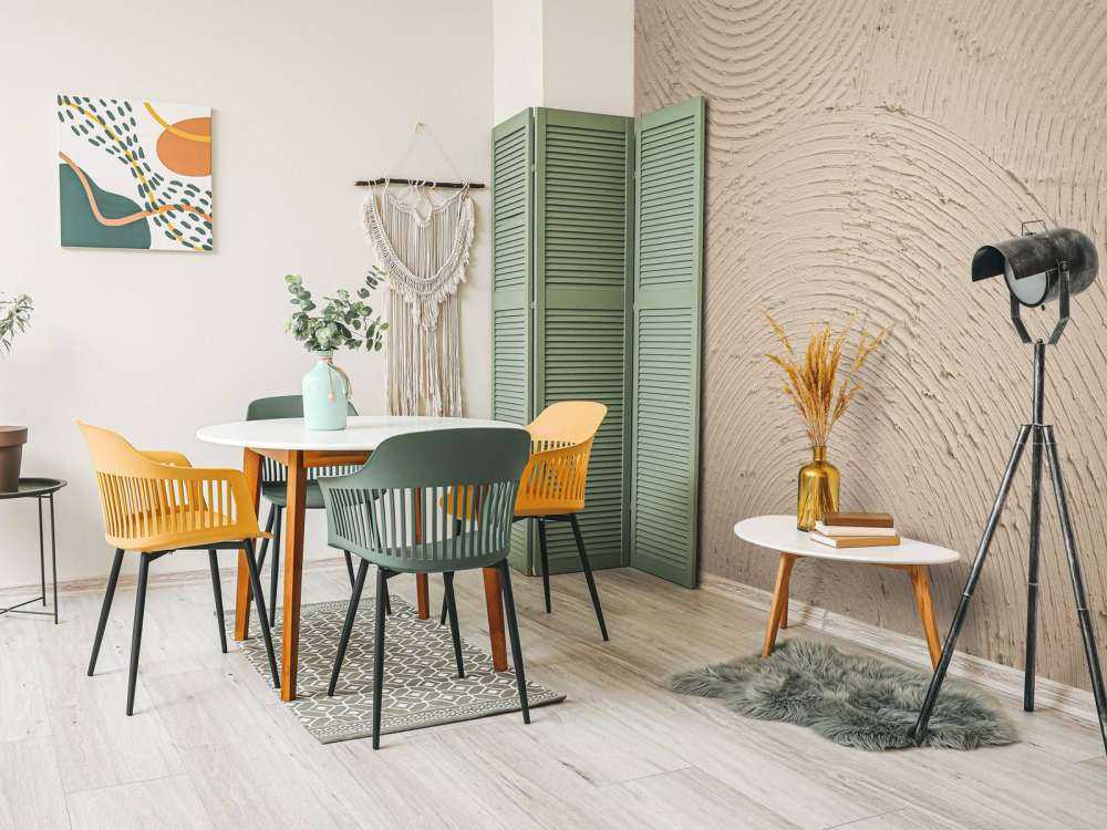 Zen-Kreise in Taupe