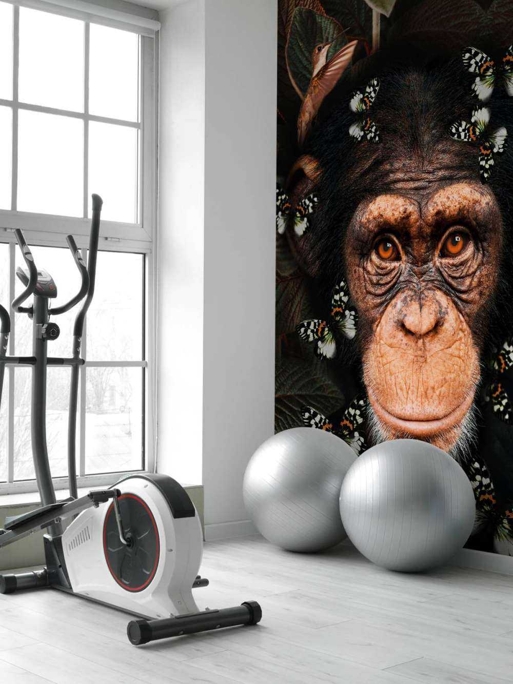 Tropical Chimpanzee Porträt