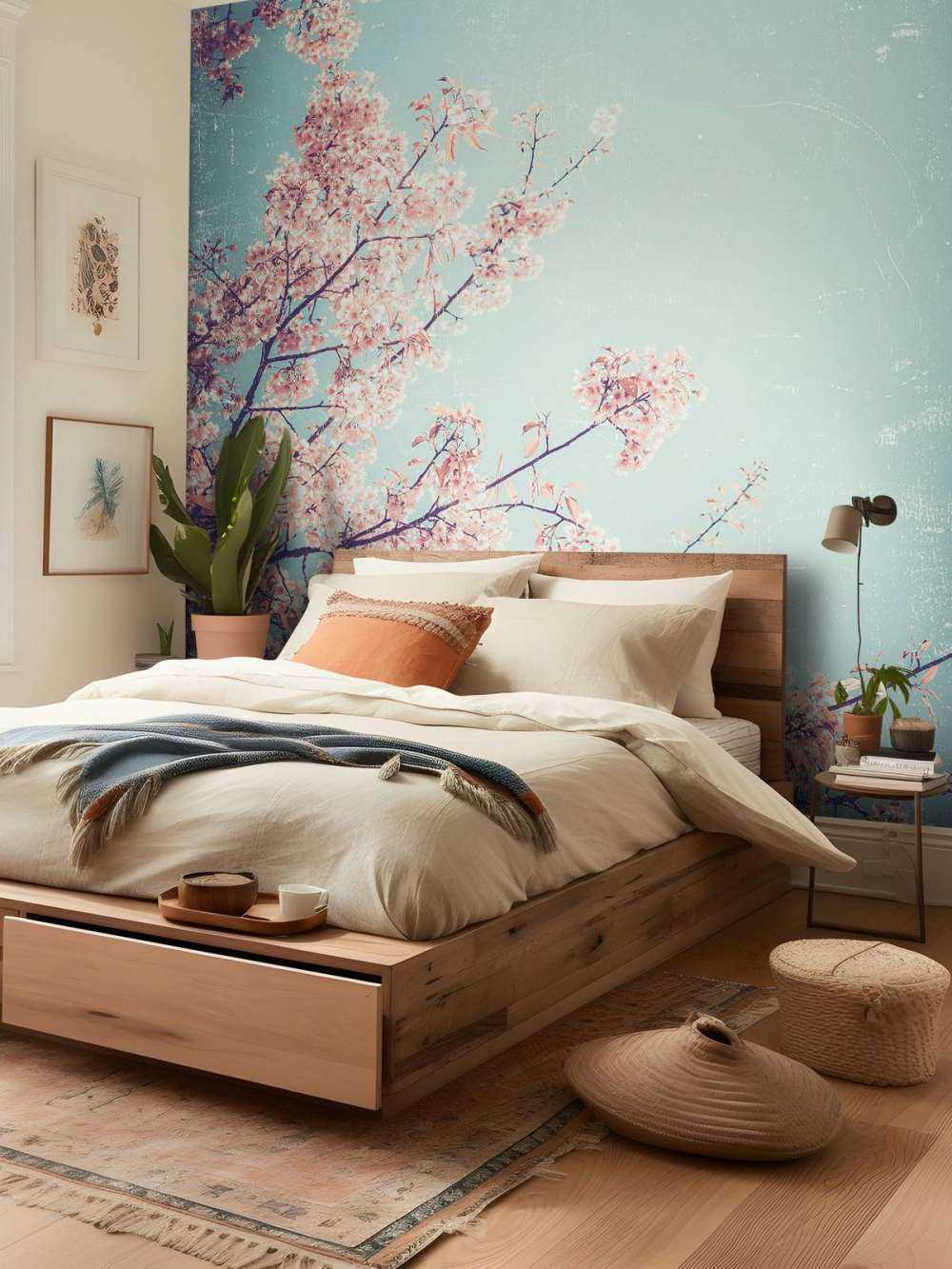 Vintage japanische Blüten