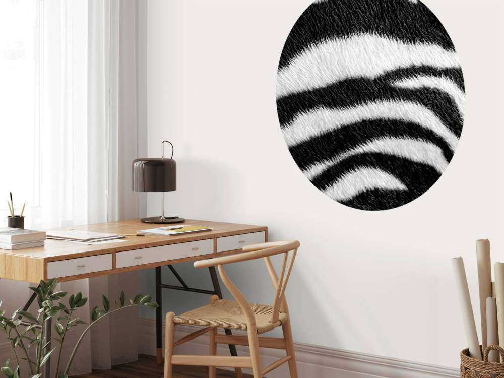 Nahaufnahme Zebrafell