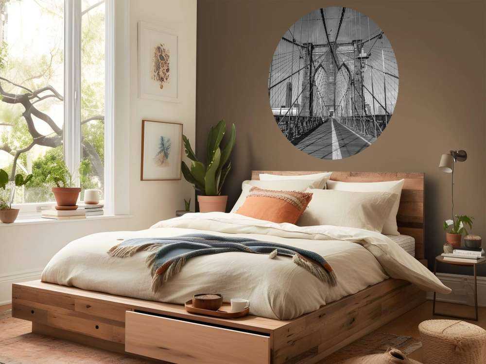 Brücke in Schwarz und Weiß