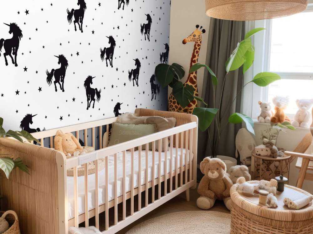 Fröhliche Einhörner