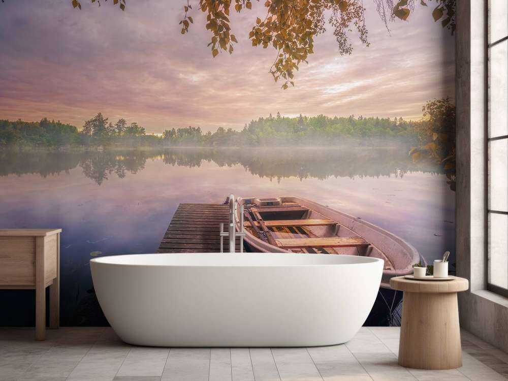 Colorful lake