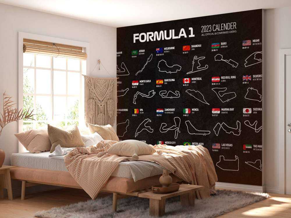 Formel 1 2023 - Datenkarte