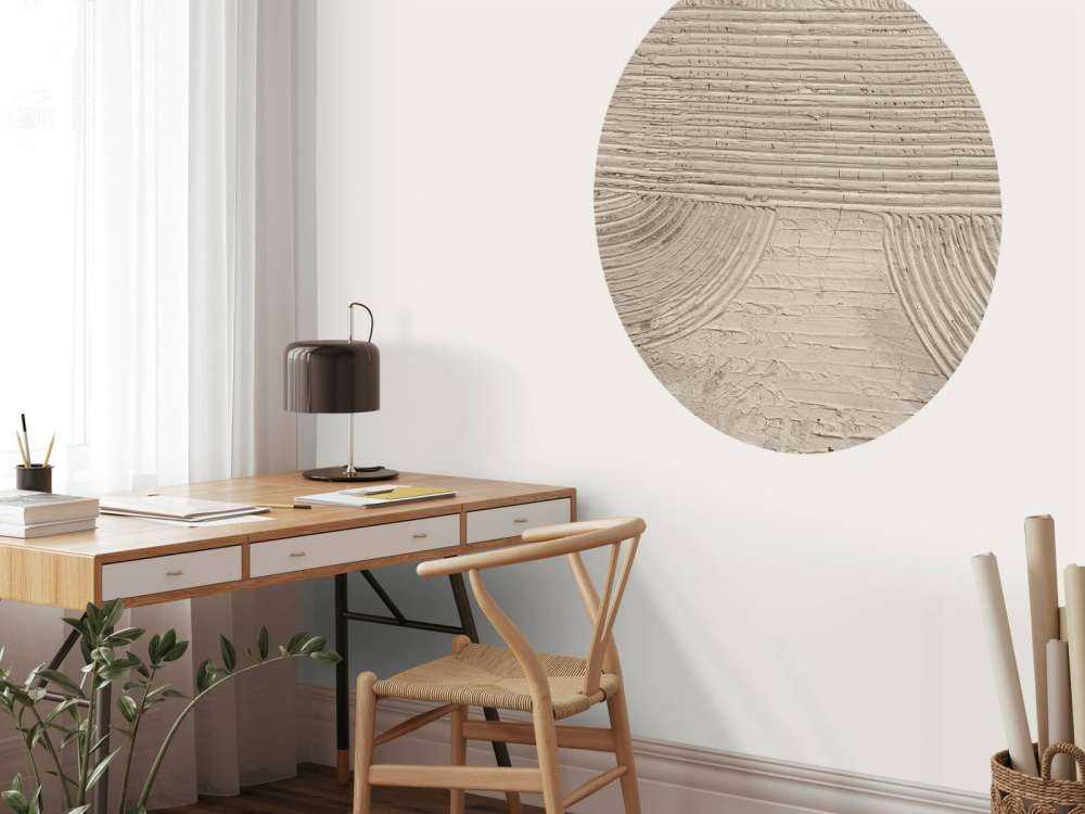 Linien und Strukturen in Leinen