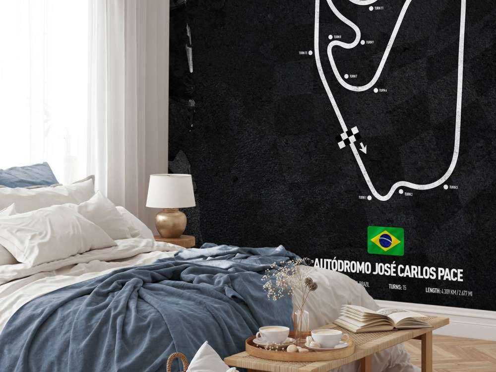 Formel 1 Strecke - Interlagos São Paulo GP - Brasilien