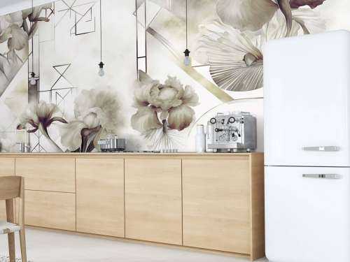 Aquarell Geometrie Sand