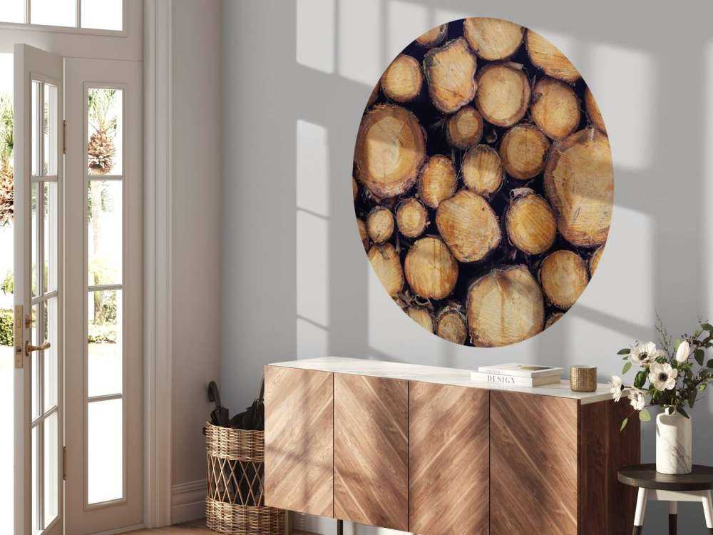Gehacktes Holz
