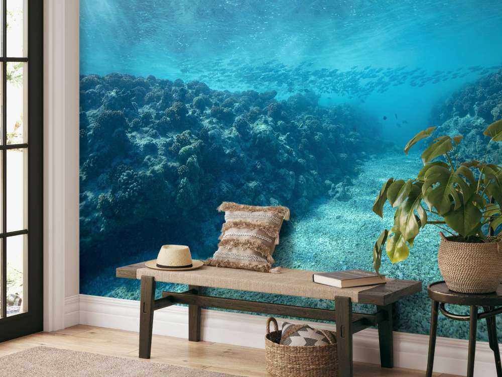 Unterwasserwelt mit Korallen