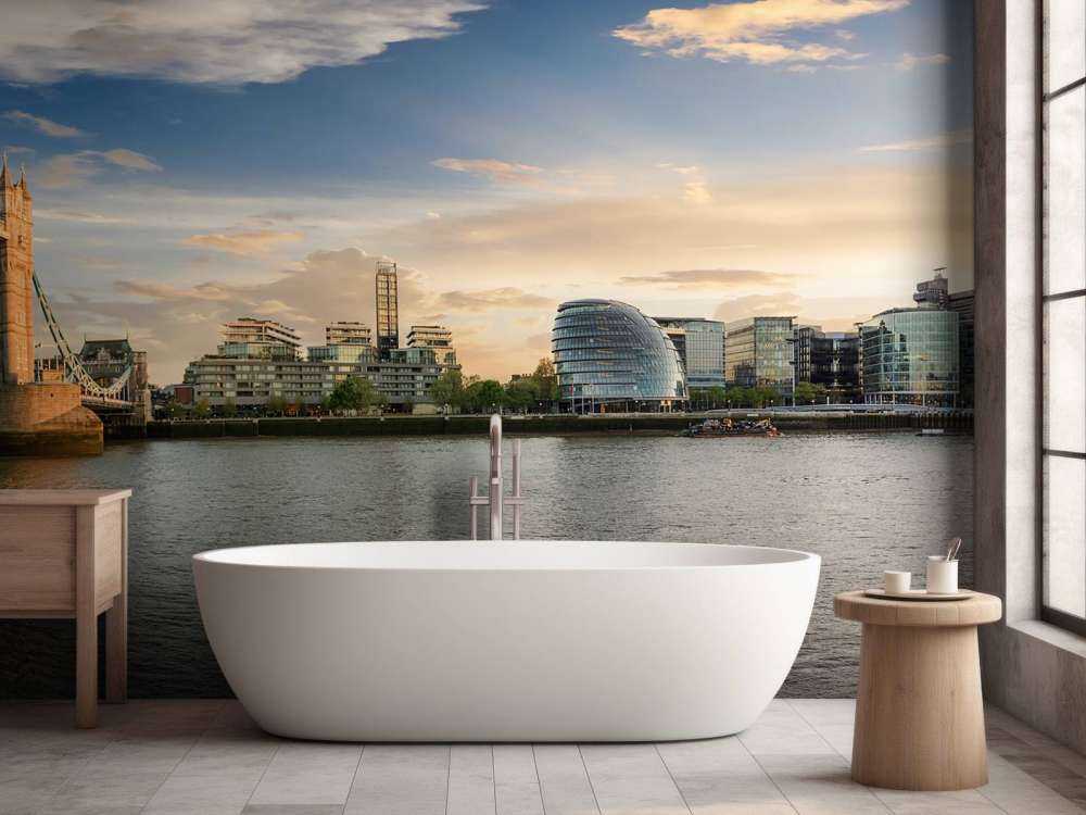 London Skyline mit Tower Bridge