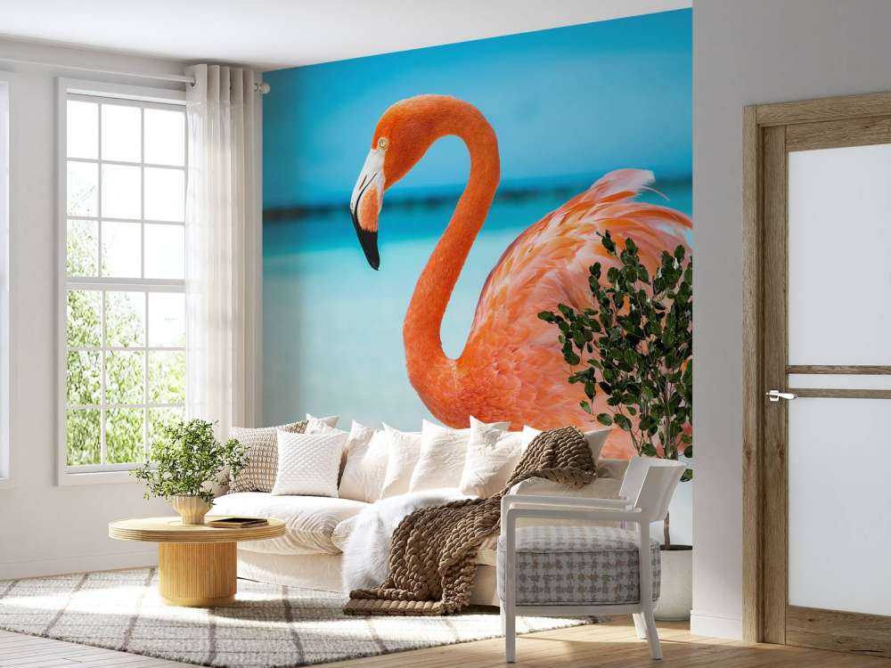 Tropischer Flamingo