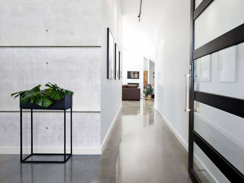 Horizontaler Beton