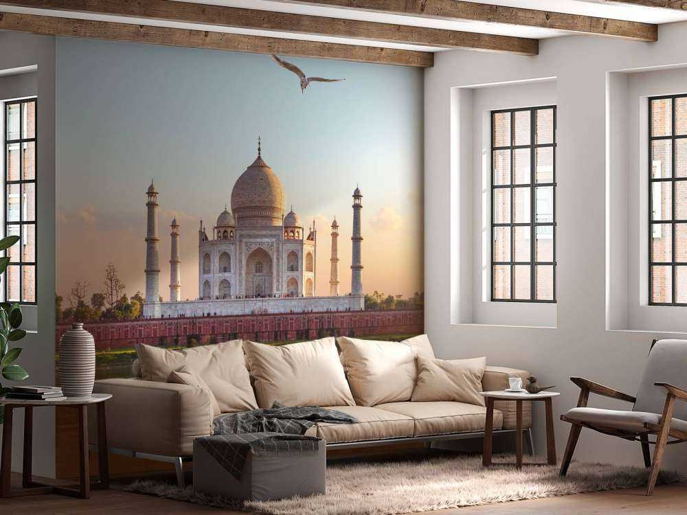 Taj Mahal am Vormittag
