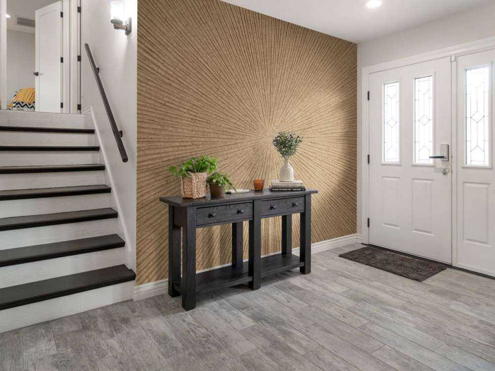Textured Lines in Goldbraun