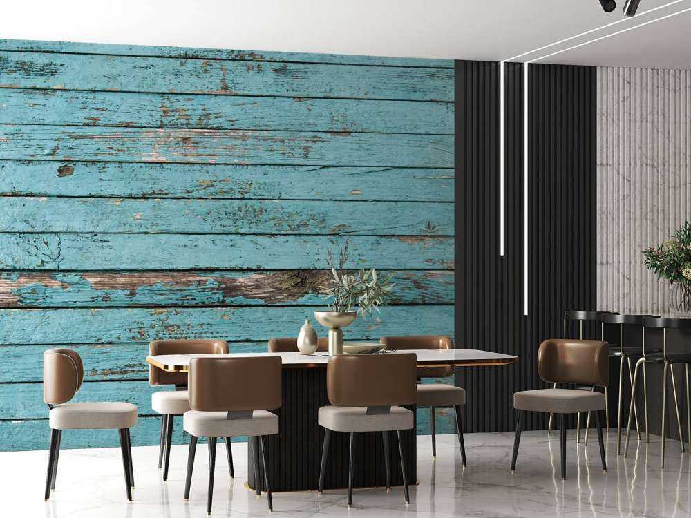 Blaues Holz