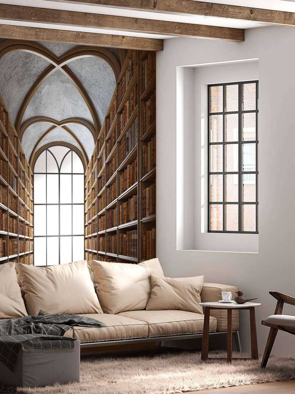 Mittelalterliche Bibliotheksaal