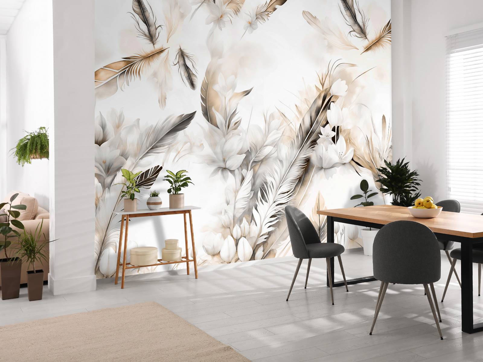 Fototapete - Zarte Liebe Orange - Fototapete, image size:1600x1200