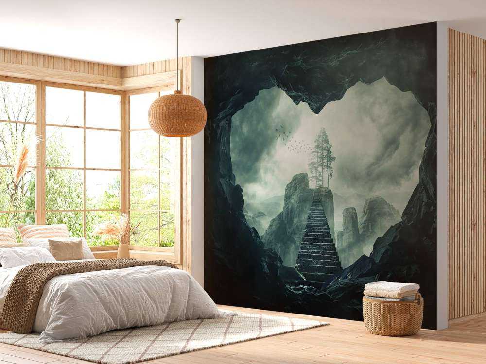 Herzförmige Höhle