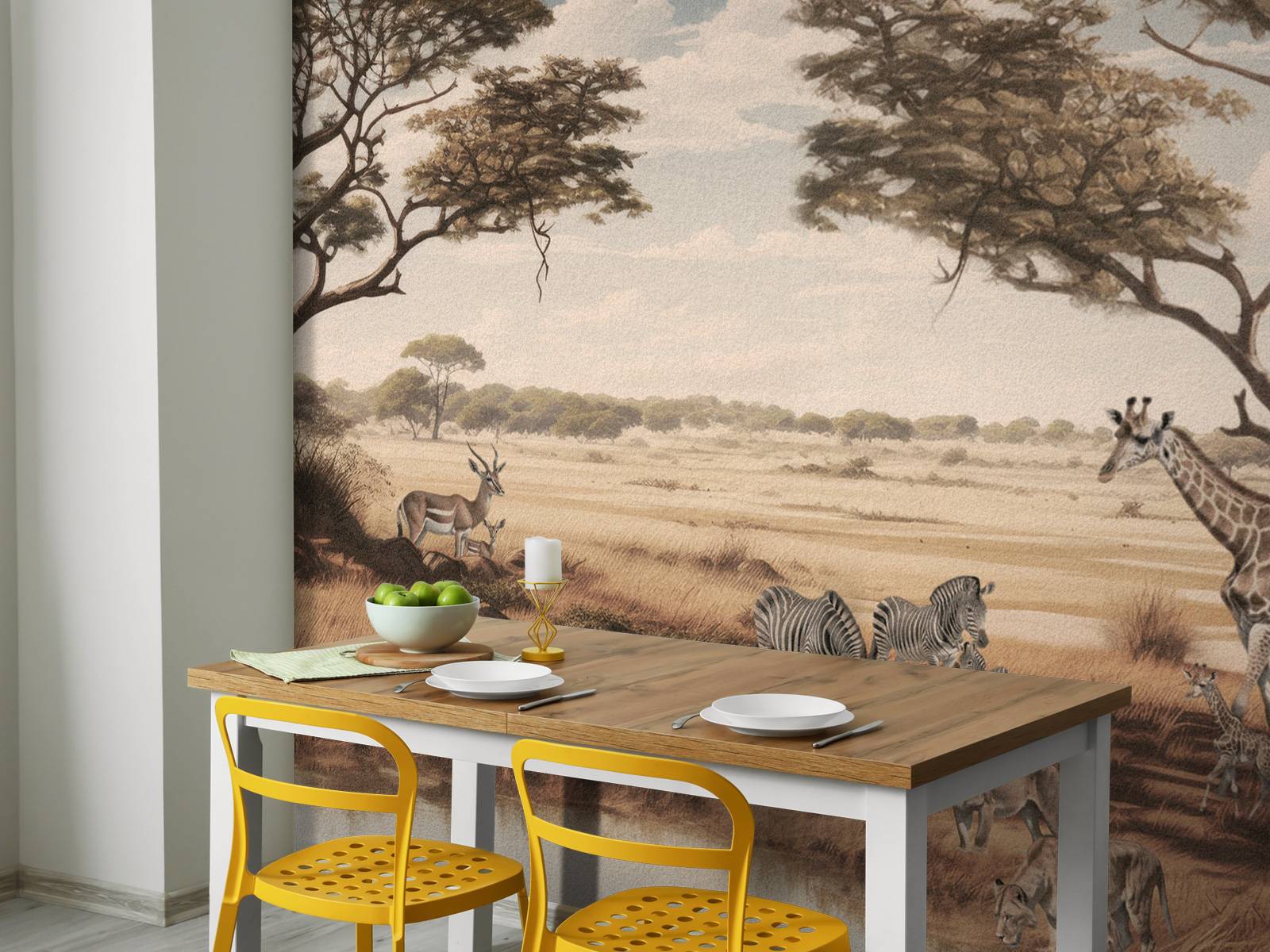 Safari-Landschaft