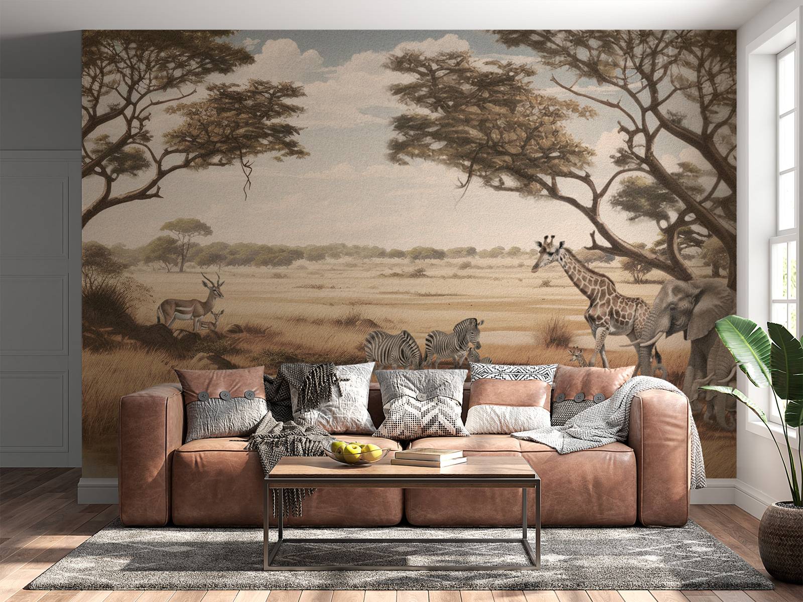 Safari-Landschaft