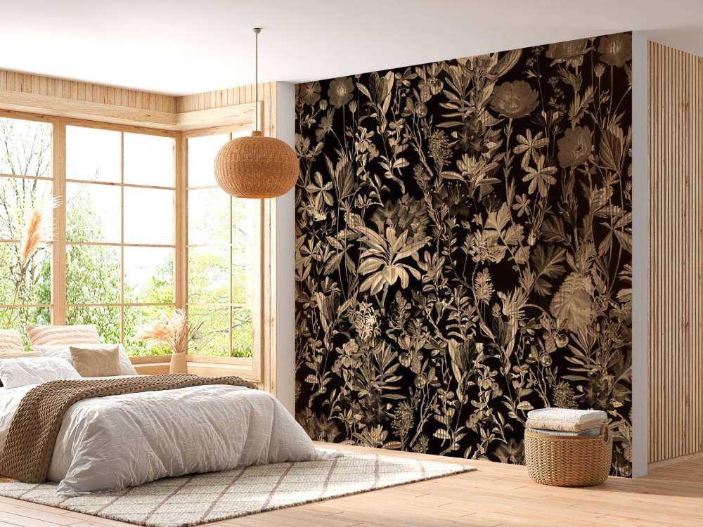 Garten Gerbarium Sepia