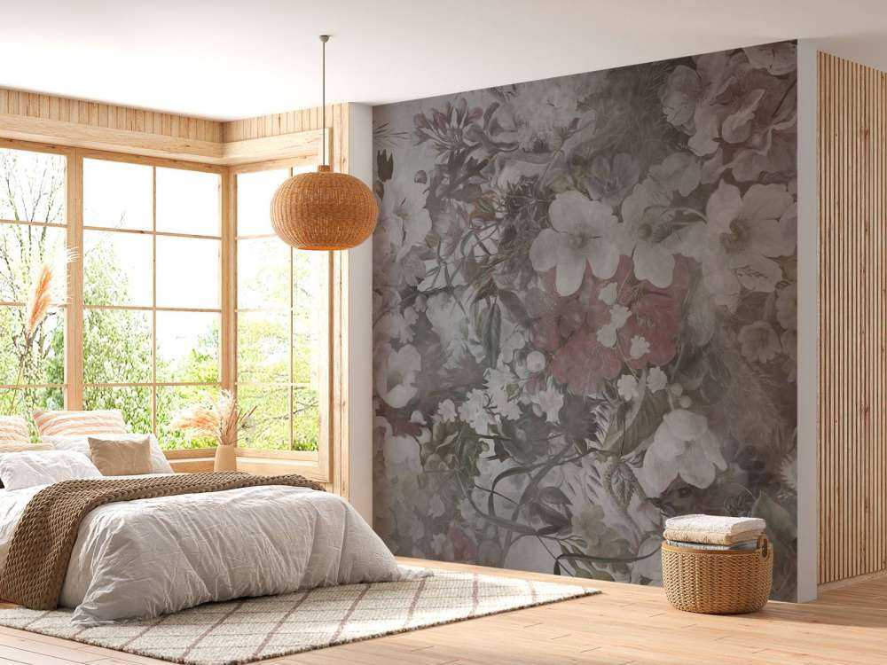 Apfelblüte und Anemonen