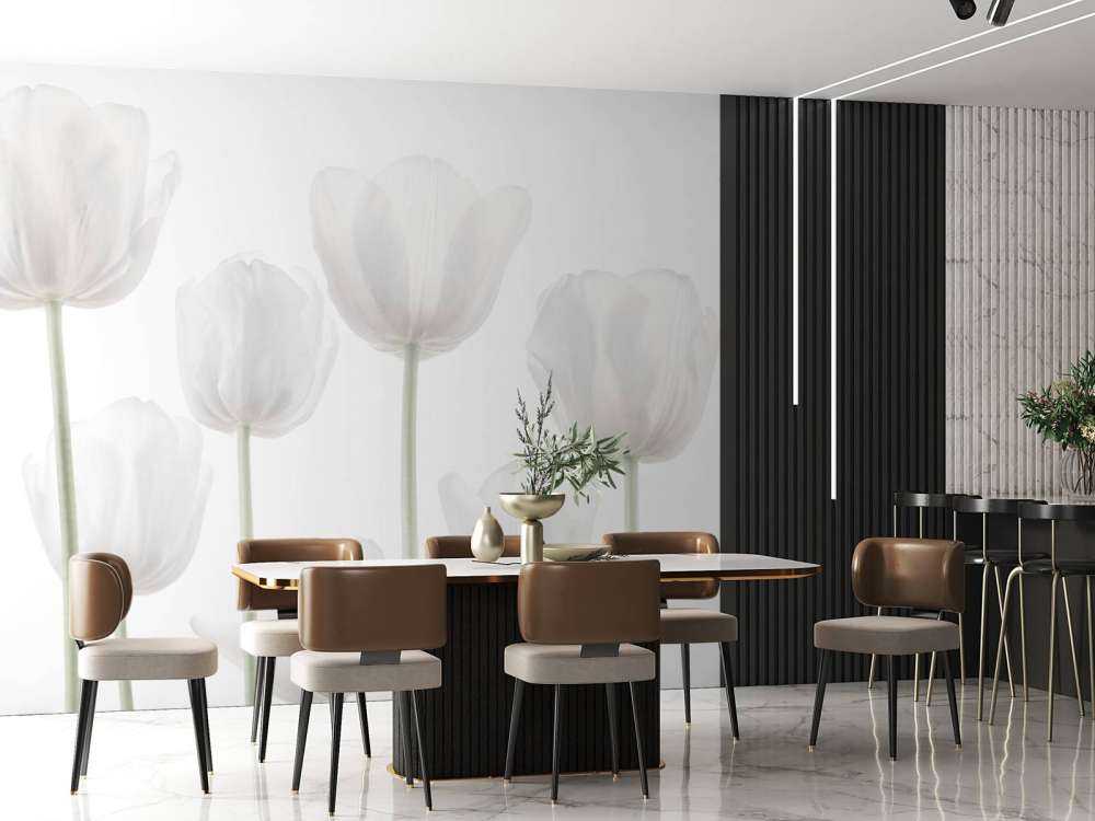 Weiße Tulpen