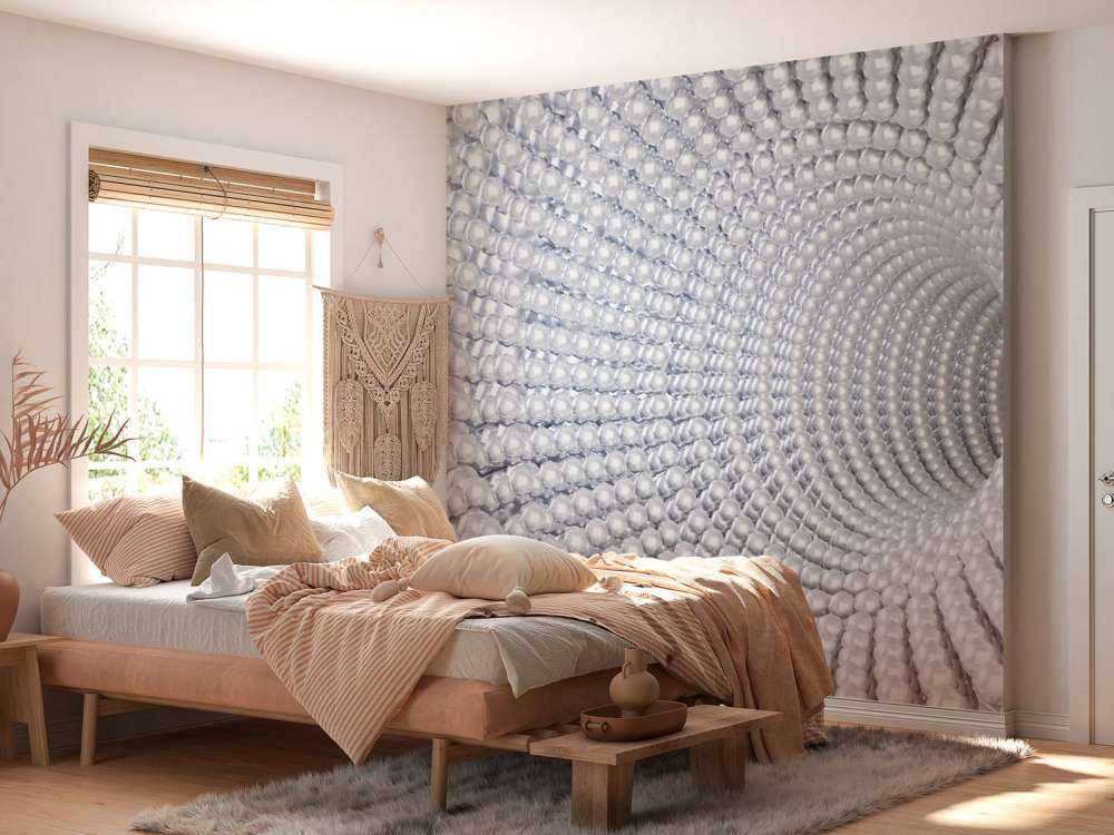 Tunnel mit 3D-Kugeln