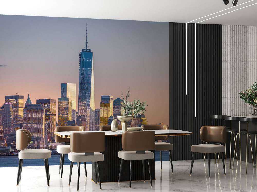 Sonnenuntergang in New York