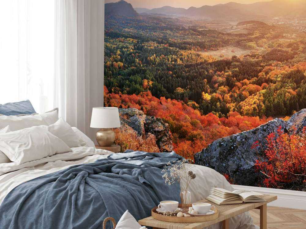 Herbstlandschaft in den Bergen