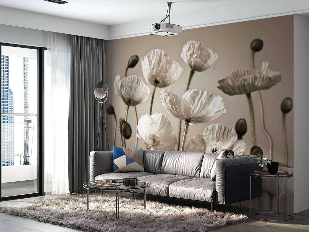 Mohnblumen vintage