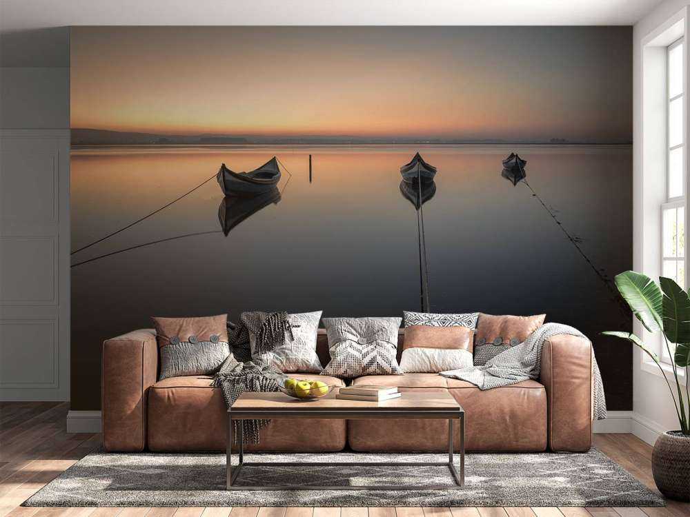 Three boats