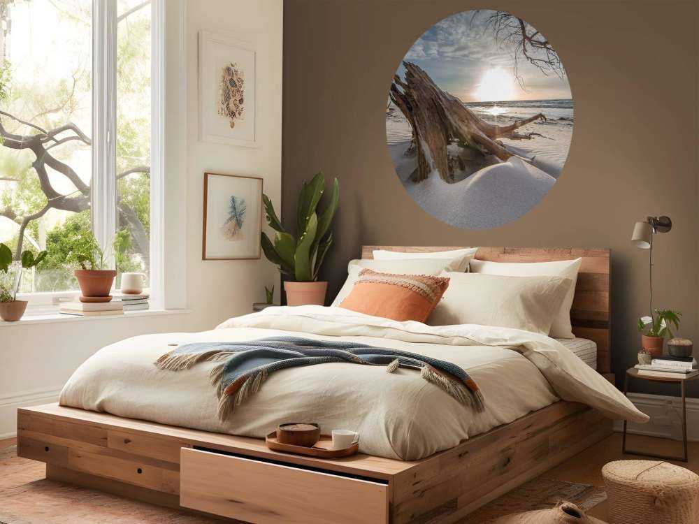 Holz im Sand