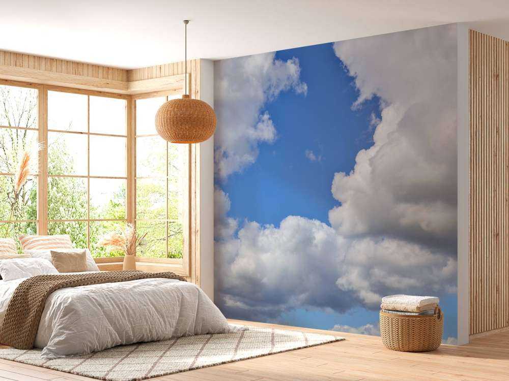 Schöne Wolken am Himmel