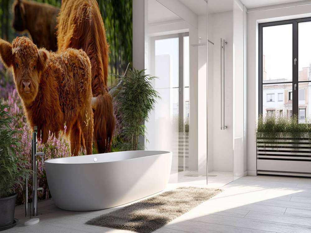 Familie Schottische Hochländer