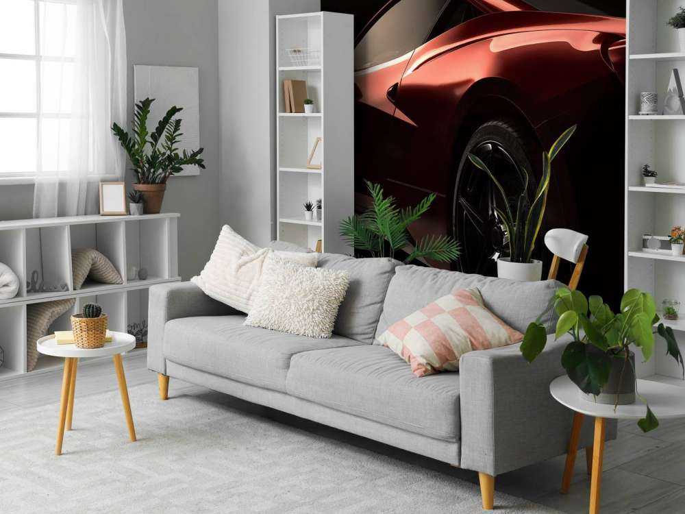 Rotes Sportauto