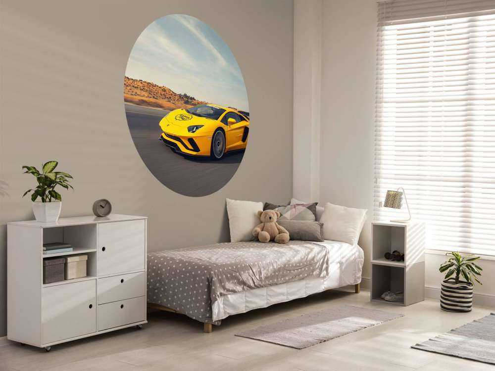 Lamborghini Aventador in Aktion