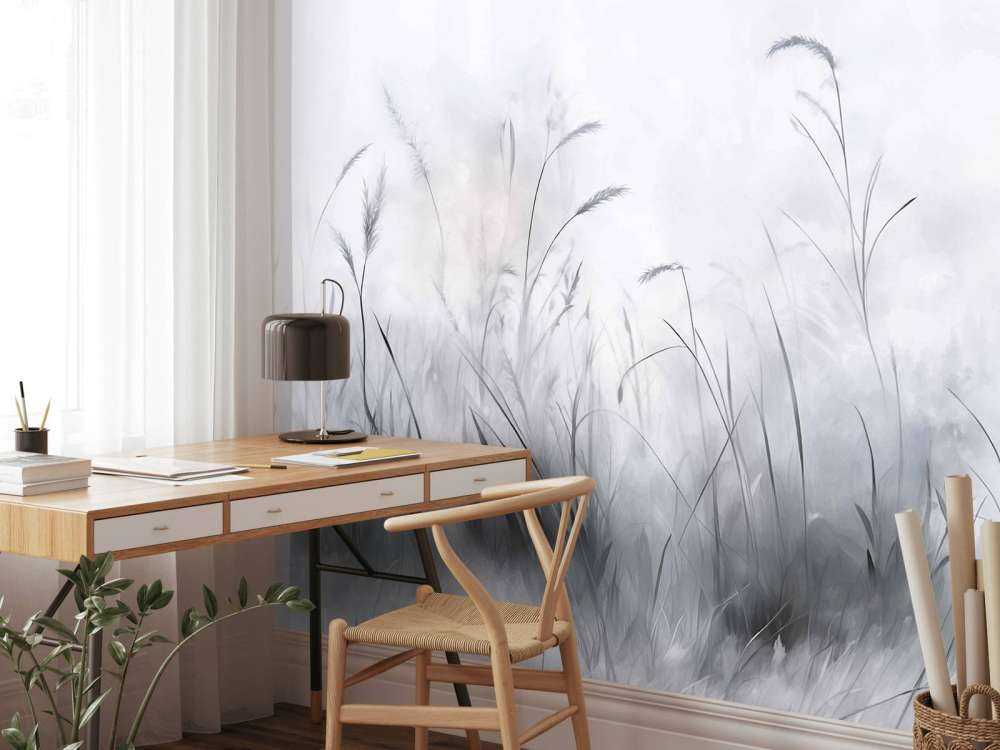 Natur Atem Sanft Grau