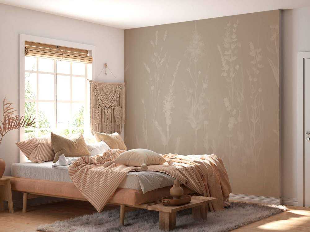 Lavendellicht Nahtlos Taupe