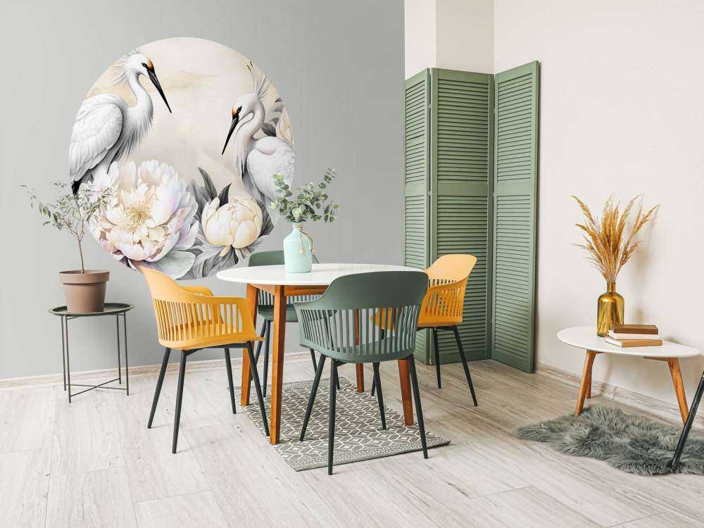 Störche Romanze Taupe