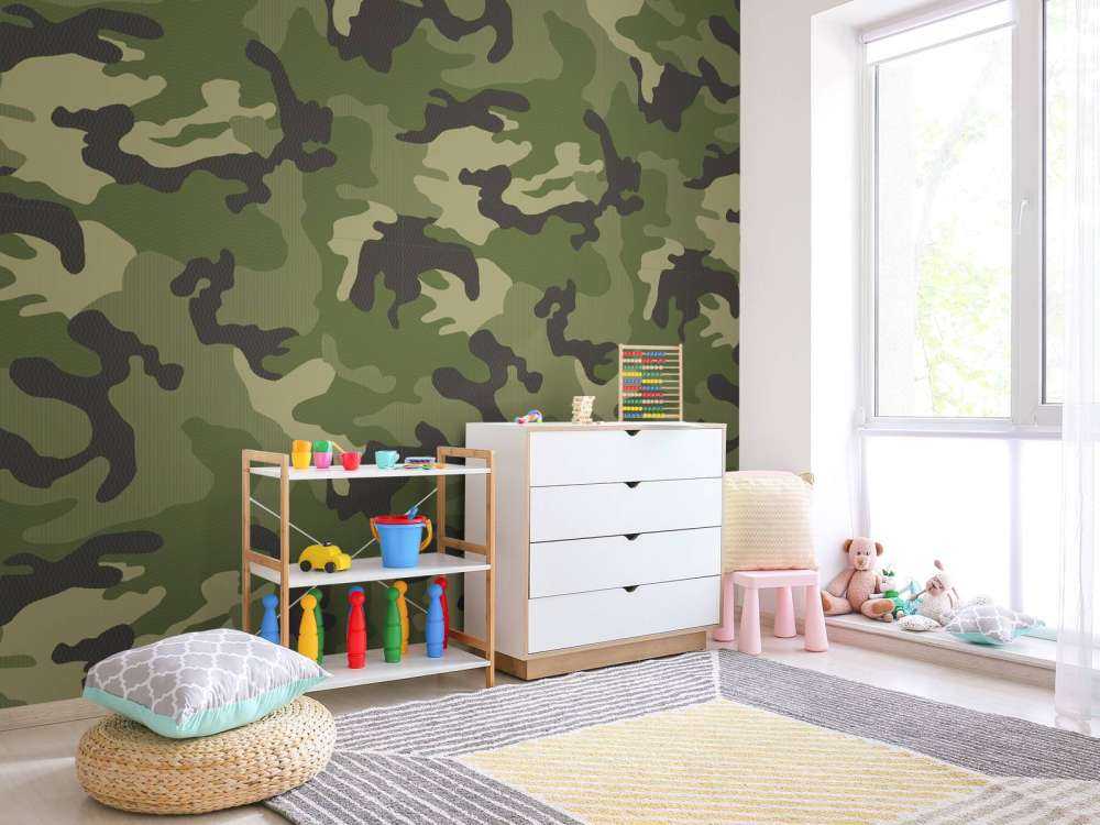 Camouflage grün