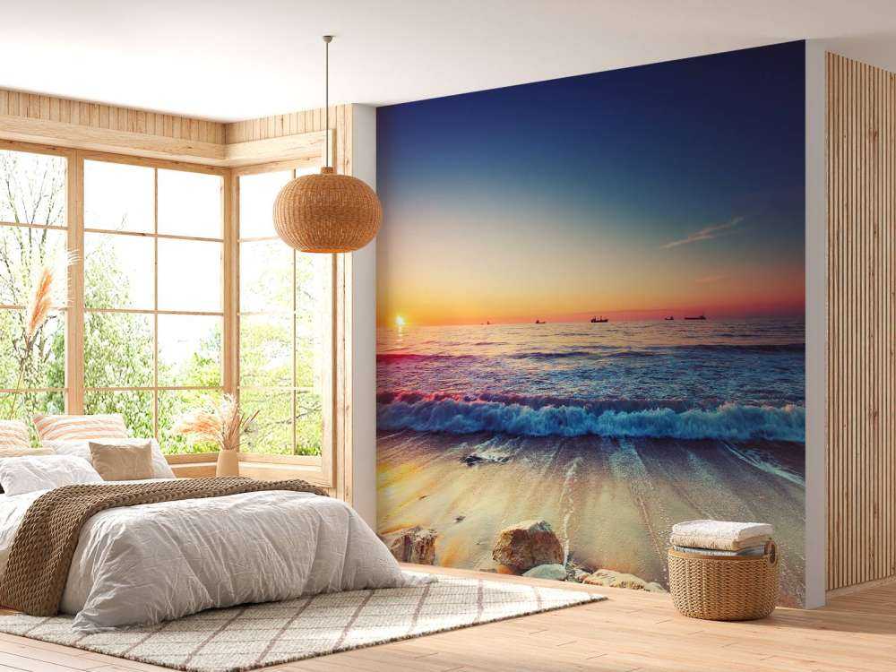 Sonnenuntergang über dem Meer