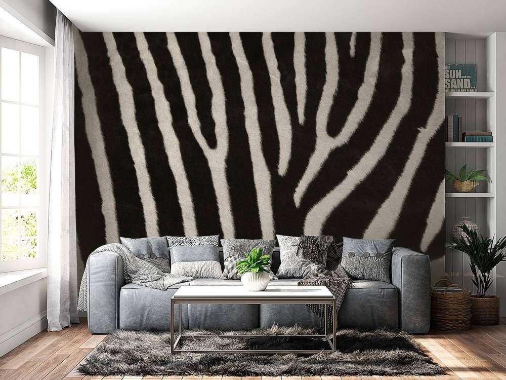Zebra-Mantel