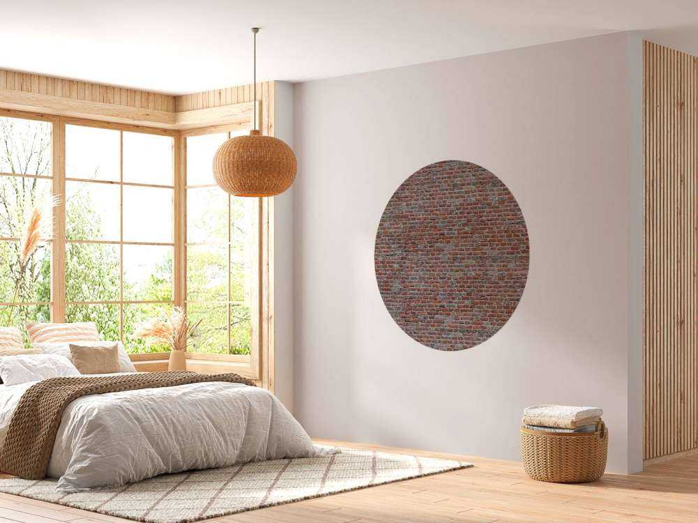 Restaurierte Wand