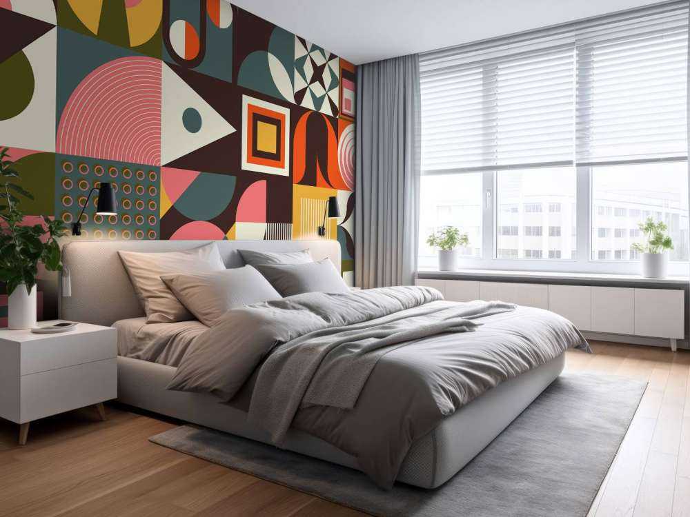 Bunte abstrakte Formen