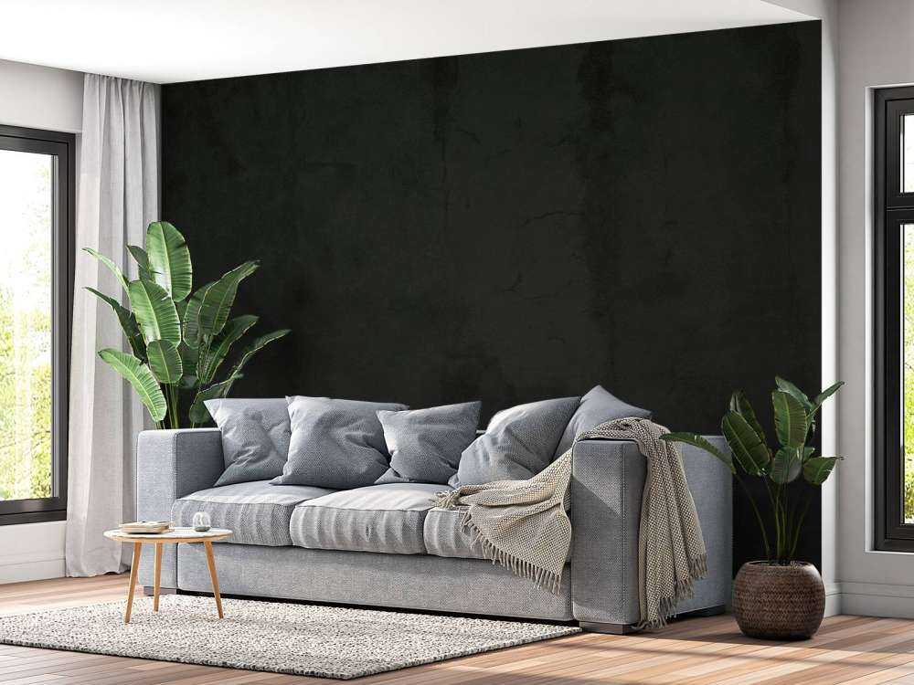 Schwarzer Beton