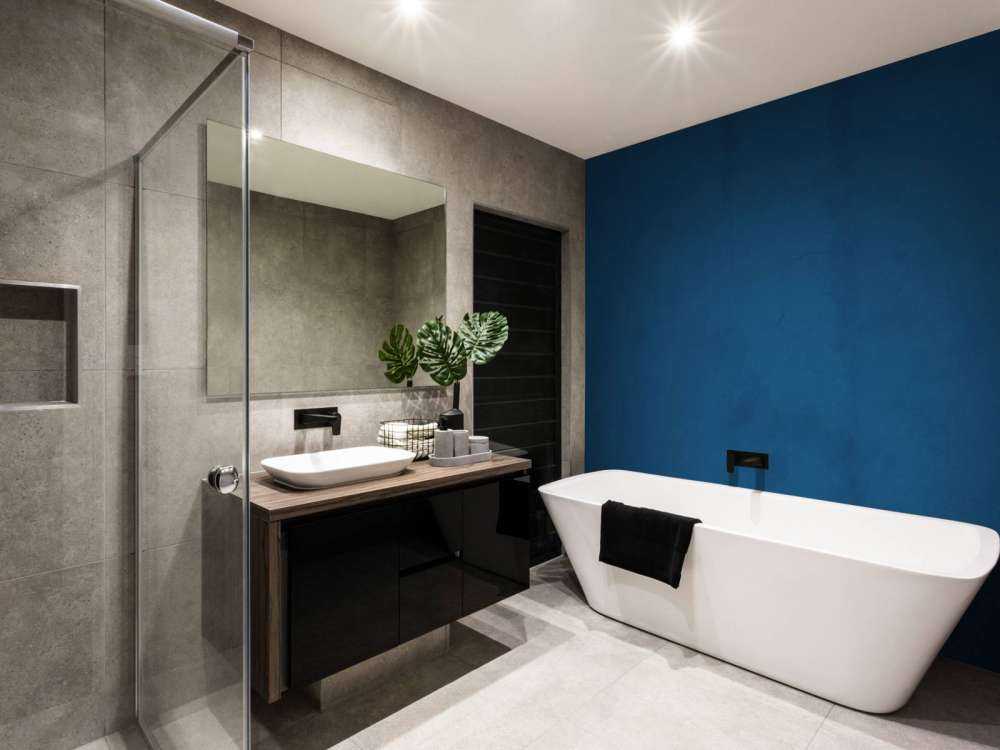 Amerikanischer blauer Beton