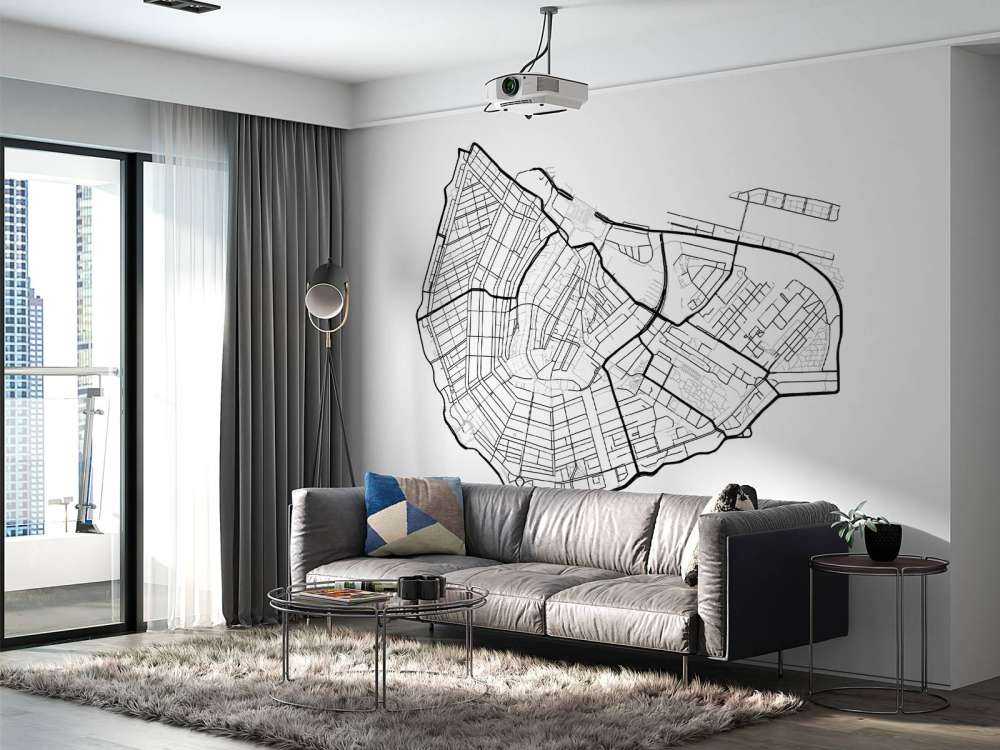 Karte Amsterdam